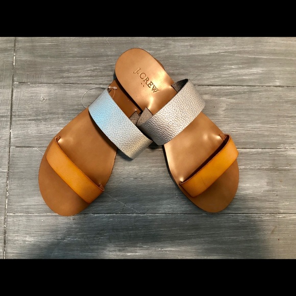 J. Crew Shoes - Last 2 Pairs New J Crew Sandals Two Tone